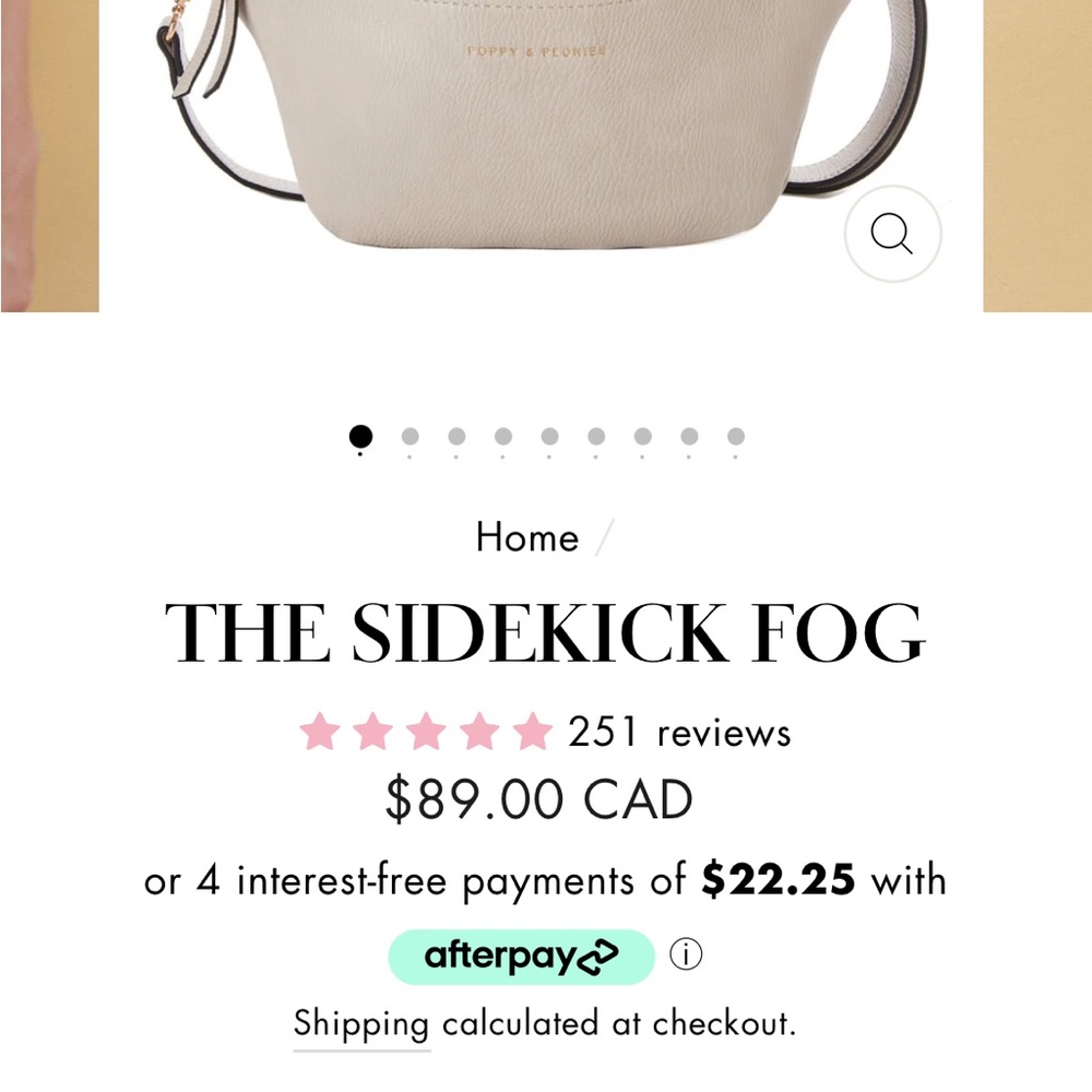 Poppy & Peonies sidekick in fog